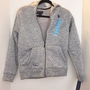 U.S. Polo Assn. Fleece lined Hoodie NWT